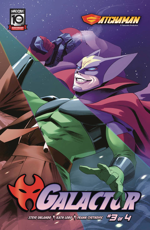 Gatchaman: Galactor 3 Comic Mad Cave 2024