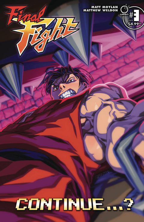 Final Fight 3 Comic Jeffrey Cruz Variant Udon Comics 2025