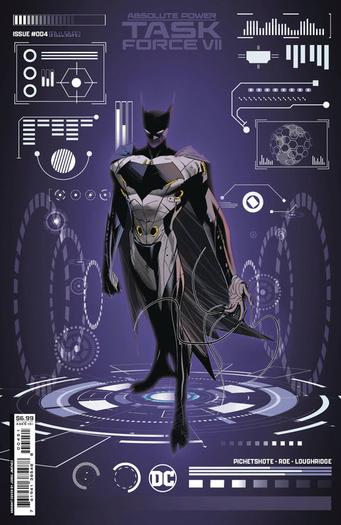 Absolute Power: Task Force VII 4 Comic Dan Mora Foil Variant DC Comics 2024