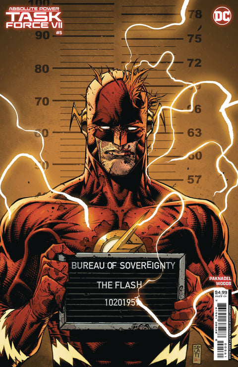 Absolute Power: Task Force VII 5 Comic Stephen Platt Variant DC Comics 2024