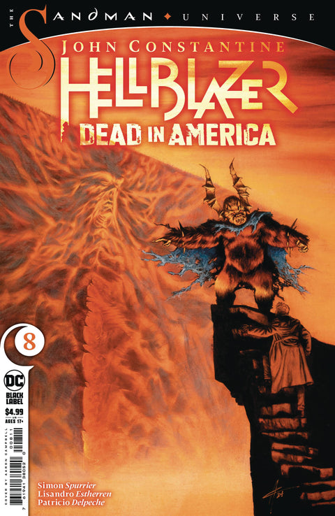 John Constantine: Hellblazer - Dead In America 8 Comic Aaron Campbell DC Comics 2024