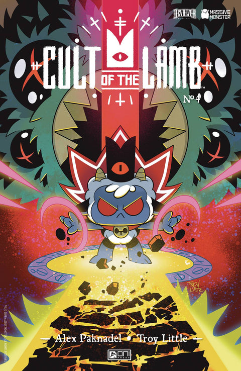 Cult of the Lamb 4 Comic Troy Little Oni Press 2024