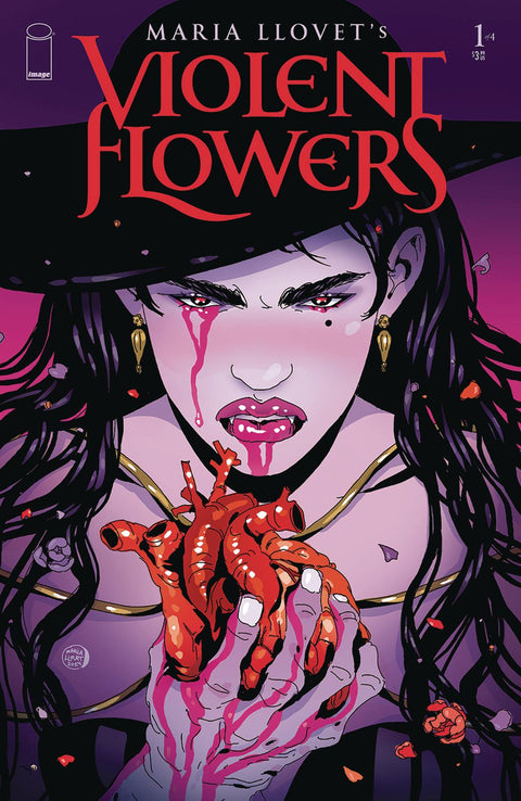 Violent Flowers 1 Comic Maria Llovet Variant Image Comics 2024