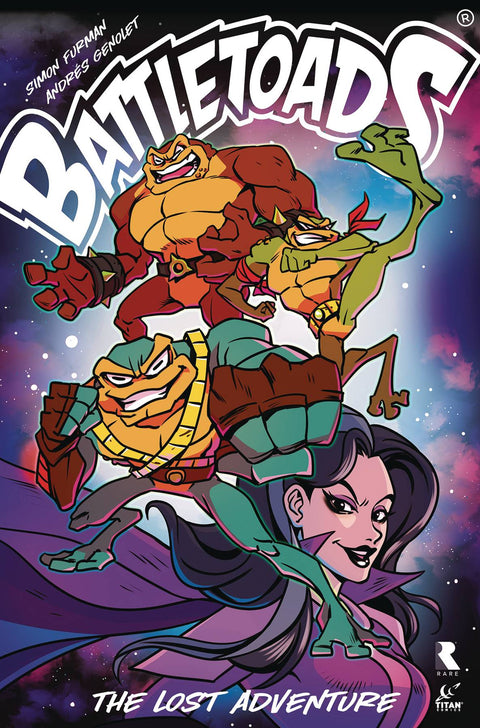 Battletoads: The Lost Adventure TP #1 (2024) TP Buy & Sell Comics Online Comic Shop Toronto Canada