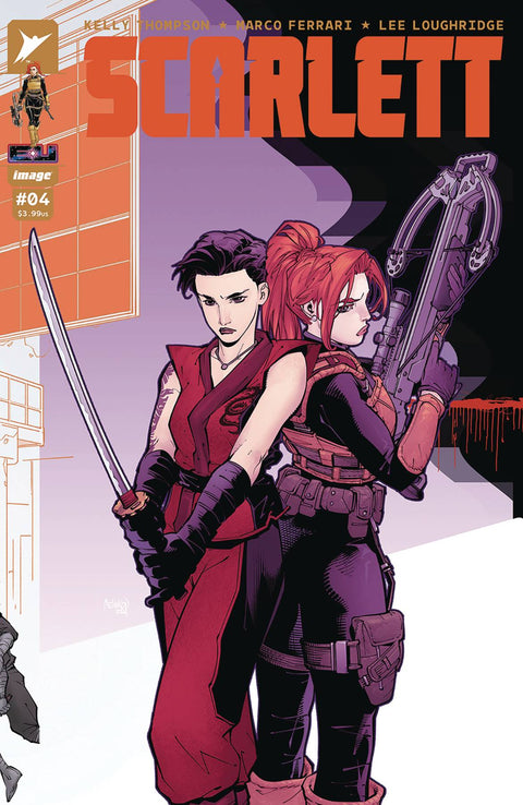 Scarlett (Image Comics) 4 Comic 1:10 Gleb Melnikov Variant Image Comics 2024