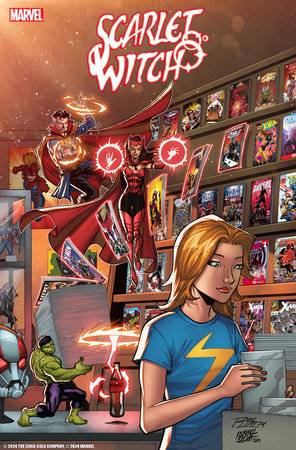 Scarlet Witch, Vol. 4 3 Comic Ron Lim Coca-Cola Variant Marvel Comics 2024