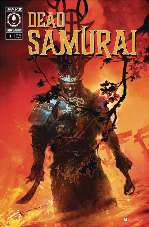 Dead Samurai 1 Comic Bill Sienkiewicz Wake Entertainment 2024