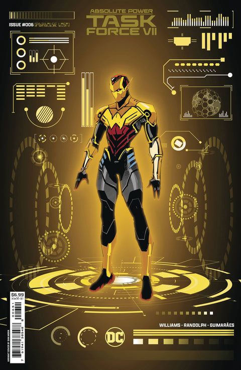 Absolute Power: Task Force VII 6 Comic Dan Mora Foil Variant DC Comics 2024
