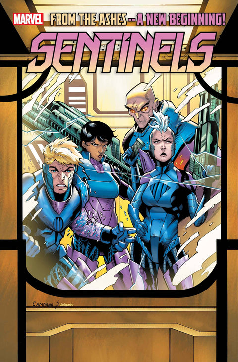 Sentinels, Vol. 1 1 Comic Chris Campana Windowshades Variant Marvel Comics 2024