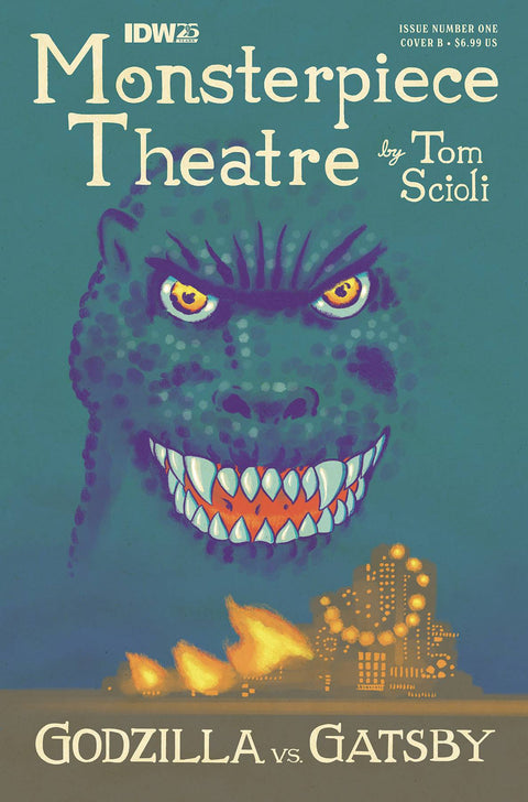 Godzilla's Monsterpiece Theatre 1 Comic Tom Scioli Variant IDW Publishing 2024