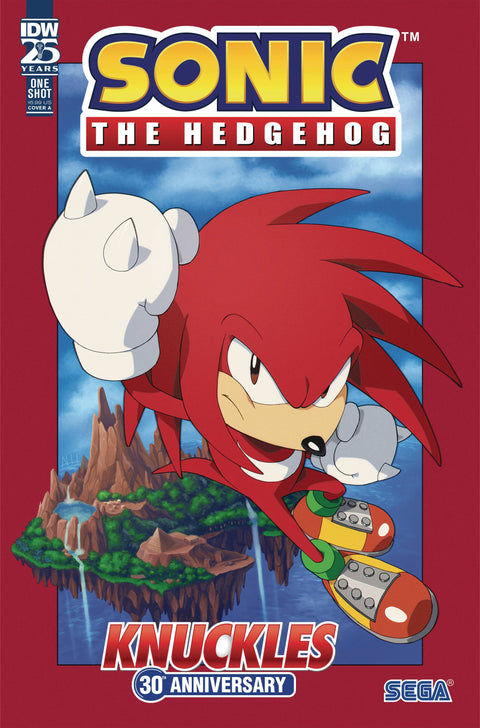 Sonic The Hedgehog: Knuckles' 30th Anniversary Special 1 Comic Aaron Hammerstrom IDW Publishing 2024