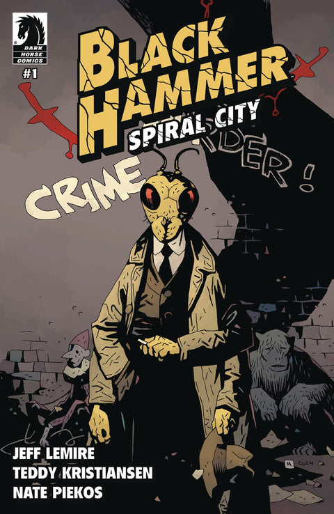 Black Hammer: Spiral City 1 Comic Mike Mignola Variant Dark Horse Comics 2024