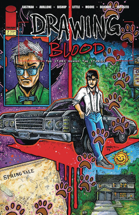 Drawing Blood 7 Comic Kevin Eastman Image Comics 2025