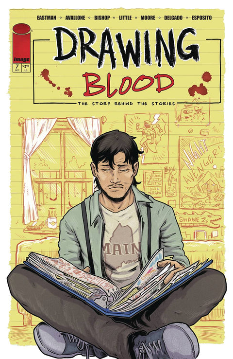 Drawing Blood 7 Comic Ben Bishop Variant Image Comics 2025