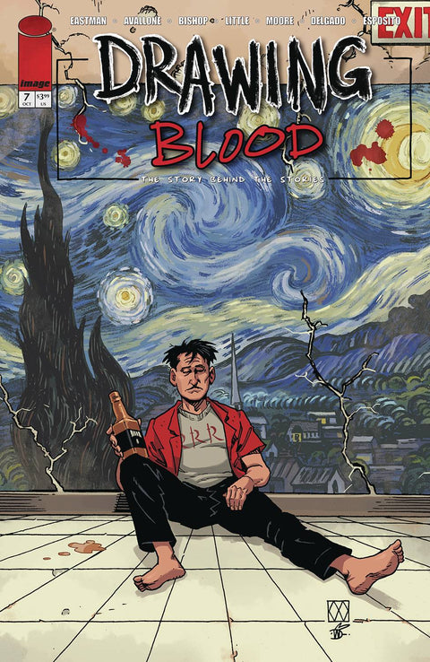 Drawing Blood 7 Comic Matt Wagner Variant Image Comics 2025