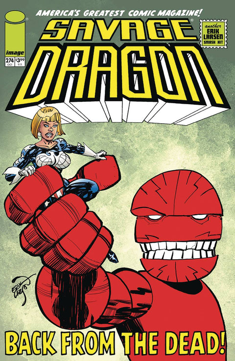 Savage Dragon, Vol. 2 274 Comic Erik Larsen Image Comics 2025