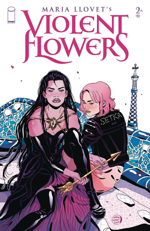 Violent Flowers 2 Comic Maria Llovet Regular Image Comics 2024