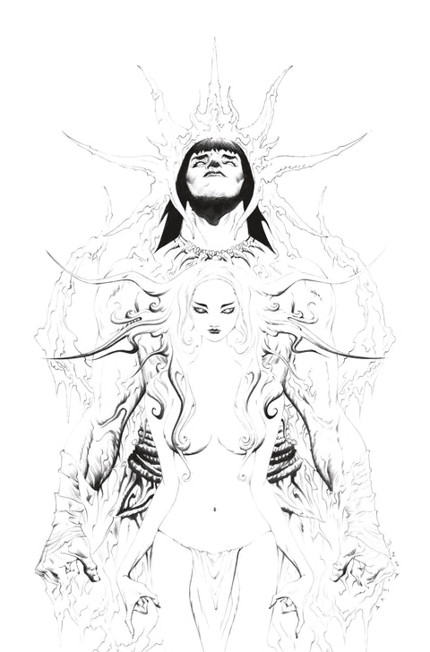 Conan the Barbarian (Titan Comics) 14 Comic Lee B&W Virgin Titan Comics 2024