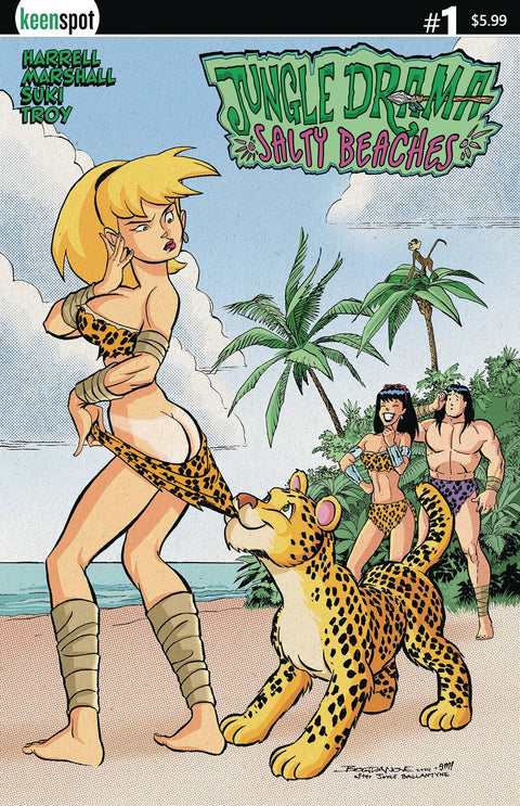 Jungle Drama 1 Comic Jon Bogdanove Variant Keenspot Entertainment 2024