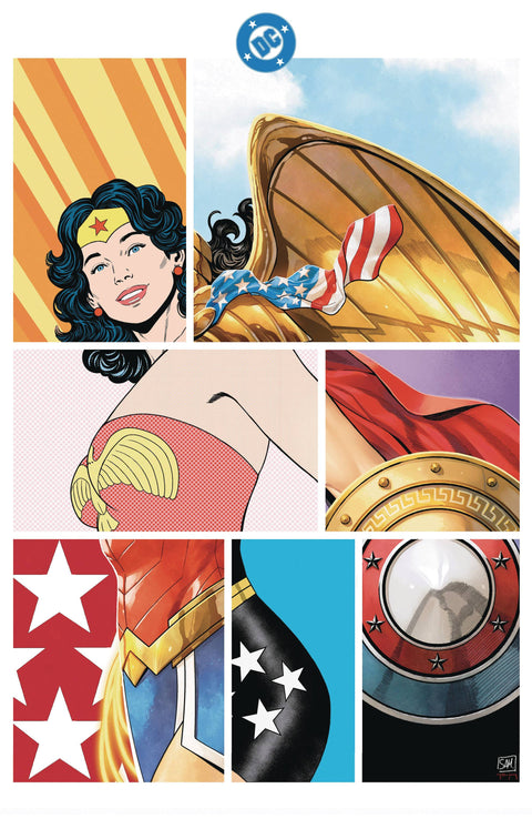 Wonder Woman: Uncovered 1 Comic Daniel Sampere Foil Virgin Variant DC Comics 2024