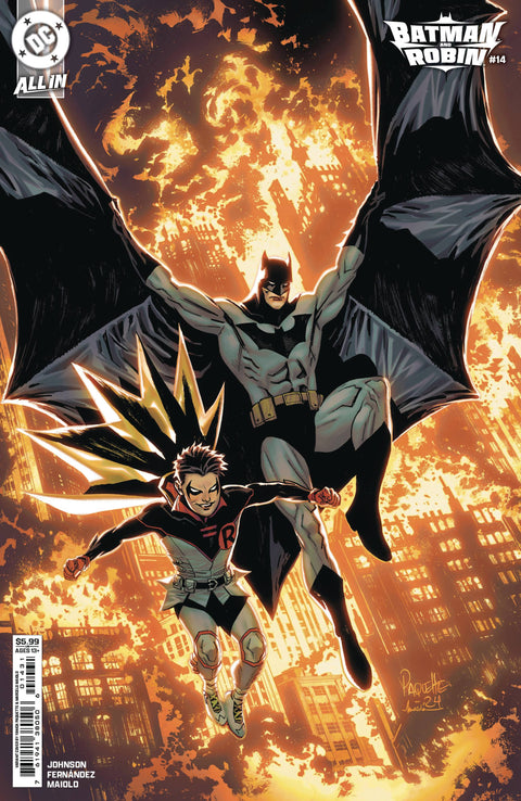 Batman and Robin, Vol. 3 14 Comic Yanick Paquette Variant DC Comics 2024