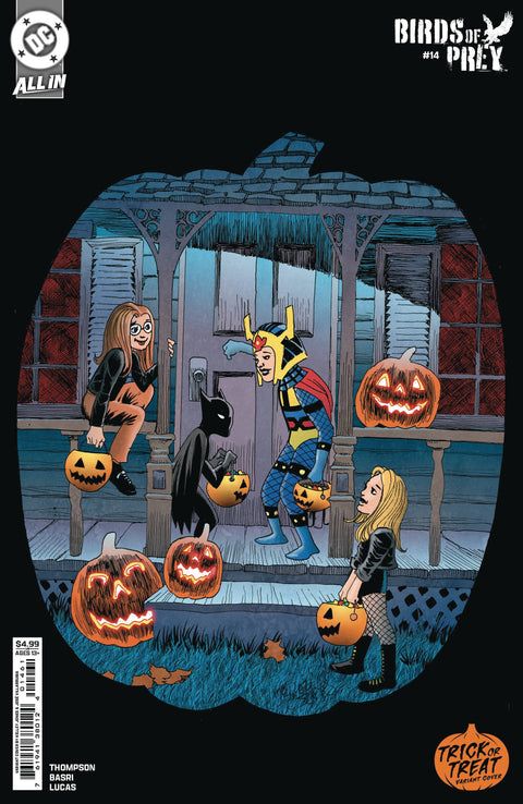 Birds of Prey, Vol. 5 14 Comic Kelley Jones Trick or Treat Variant DC Comics 2024