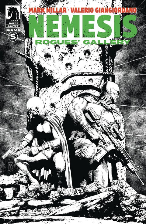 Nemesis: Rogue's Gallery 5 Comic Valerio Giangiordano Incentive B&W Dark Horse Comics 2025