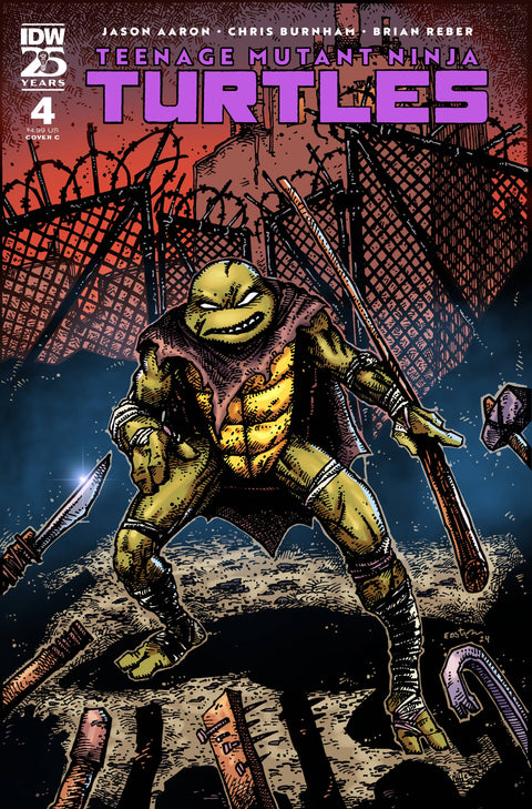 Teenage Mutant Ninja Turtles, Vol. 6 4 Comic Kevin Eastman Variant IDW Publishing 2024