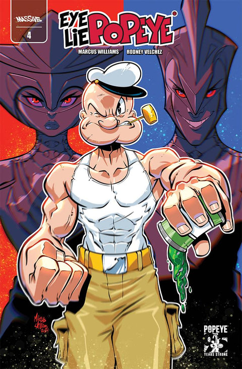 Eye Lie Popeye (Massive) 4 Comic Marcus Williams Massive 2025