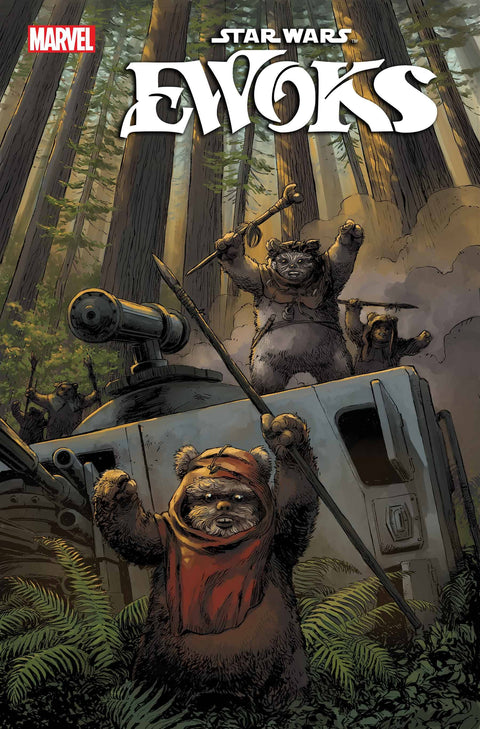 Star Wars: Ewoks, Vol. 1 2 Comic Dave Wachter Variant Marvel Comics 2024