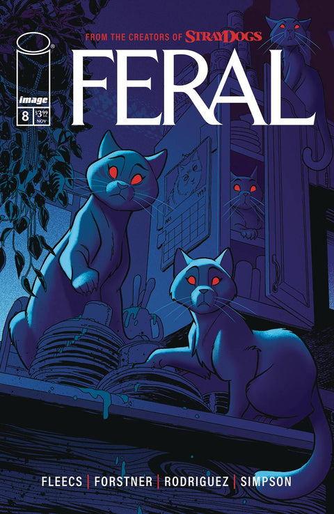 Feral 8 Comic Trish Forstner & Tony Fleecs Regular Image Comics 2024