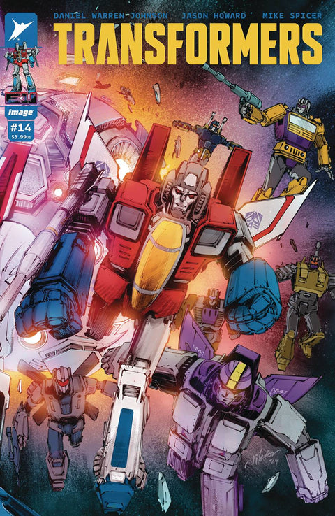 Transformers (Image) 14 Comic 1:10 Viktor Bogdanović Incentive Image Comics 2024