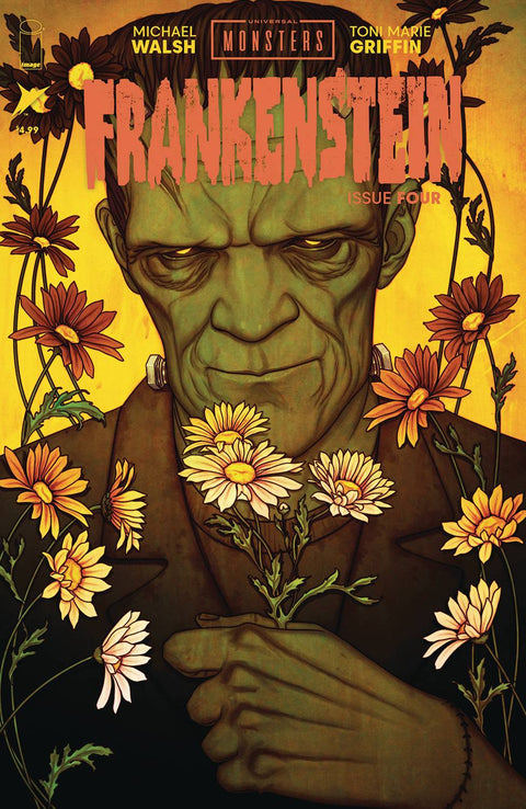 Universal Monsters: Frankenstein 4 Comic Jenny Frison Variant Image Comics 2024