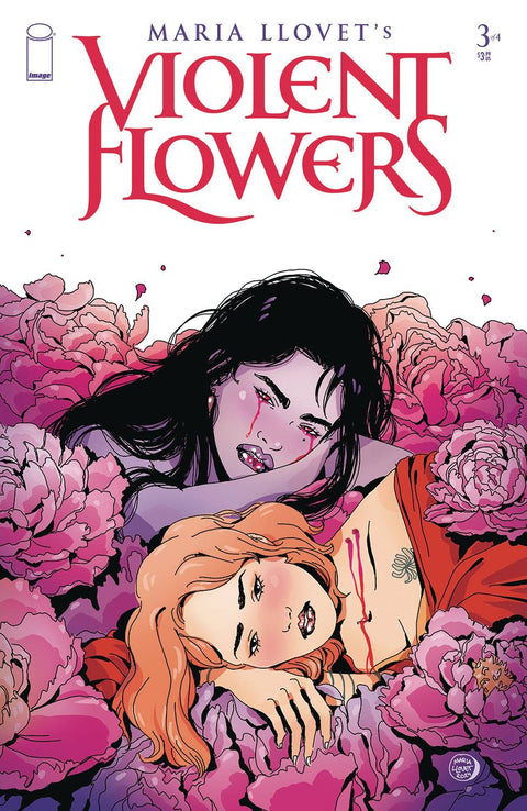 Violent Flowers 3 Comic Maria Llovet Regular Image Comics 2024
