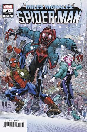 Miles Morales: Spider-Man, Vol. 2 27 Comic Todd Nauck Winter Holiday Variant Marvel Comics 2024