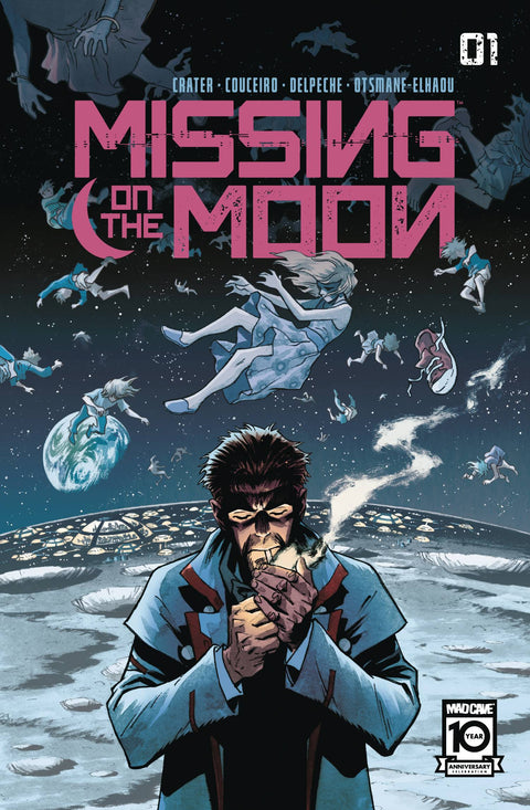 Missing On The Moon 1 Comic Damian Couciero Mad Cave 2024