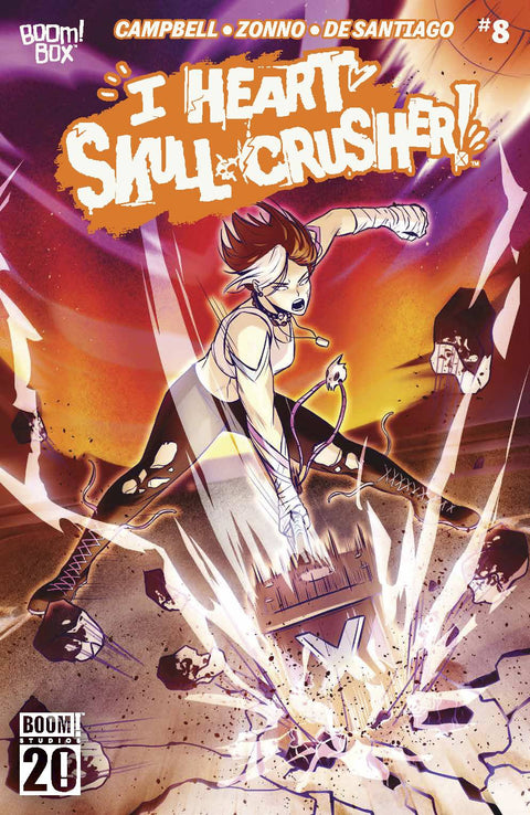 I Heart Skull-Crusher! 8 Comic Fell Hound Variant Boom! Studios 2025