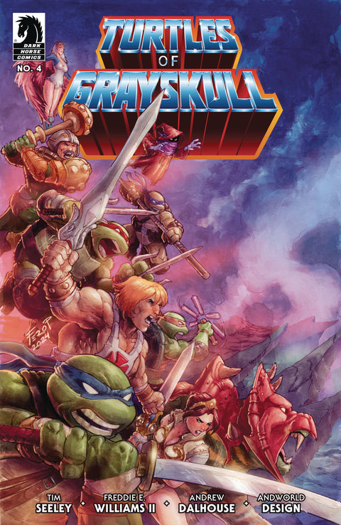 Masters of the Universe / Teenage Mutant Ninja Turtles: Turtles of Grayskull 4 Comic Fero Peniche Variant Dark Horse Comics 2025