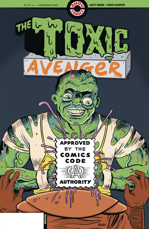 The Toxic Avenger (Ahoy Comics) 3 Comic 1:3 Incentive Bors Ahoy Comics 2024