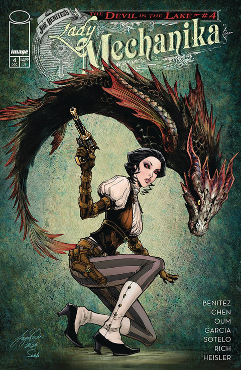 Lady Mechanika: The Devil in the Lake (Image Comics) 4 Comic Siya Oum Variant Image Comics 2024