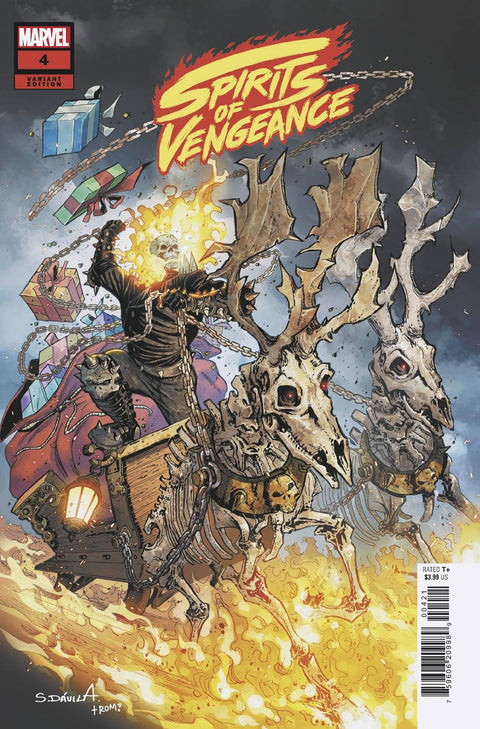 Spirits of Vengeance, Vol. 2 4 Comic Sergio Dávila Variant Marvel Comics 2024