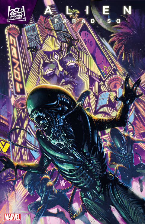Alien: Paradiso 1 Comic Ben Harvey Variant Marvel Comics 2024