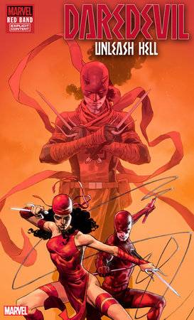 Daredevil: Unleash Hell - Red Band 1 Comic Jerome Opeña Variant Marvel Comics 2025