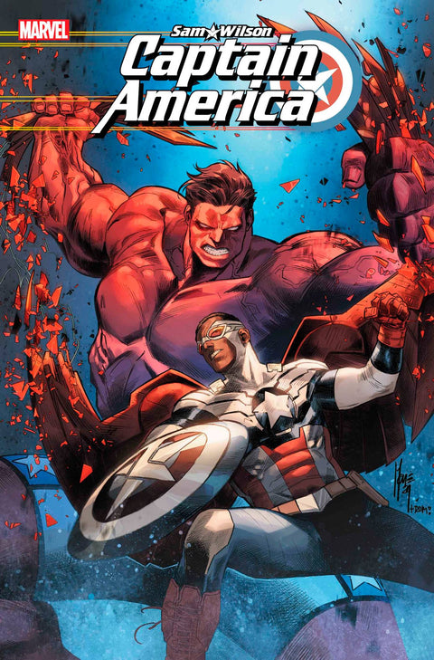 Sam Wilson: Captain America 1 Comic Marco Checchetto Variant Marvel Comics 2025