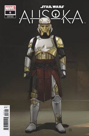 Star Wars: Ahsoka 6 Comic 1:10 Concept Art Incentive Marvel Comics 2024