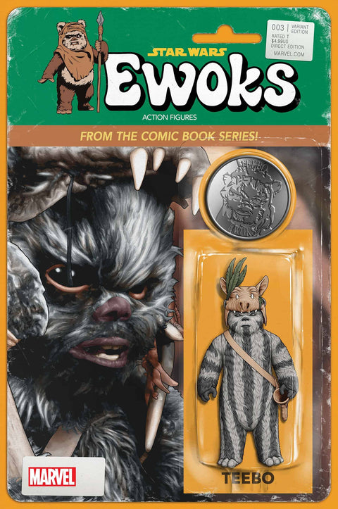 Star Wars: Ewoks, Vol. 1 3 Comic John Tyler Christopher Action Figure Marvel Comics 2024