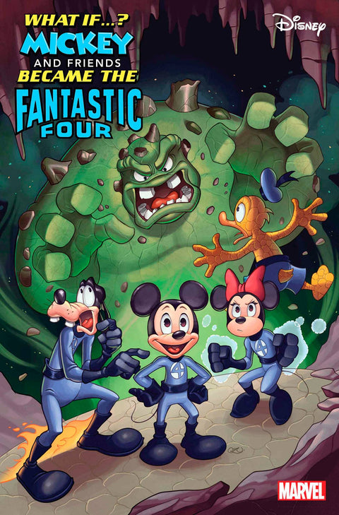What If...? Mickey & Friends Became Fantastic Four 1 Comic Chrissie Zullo Variant Marvel Comics 2025