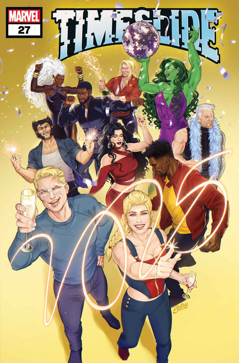 Timeslide 1 Comic Betsy Cola Winter Holiday Variant Marvel Comics 2024