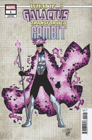 What If...? Galactus Transformed Gambit 1 Comic 1:10 Ron Lim Design Variant Marvel Comics 2025