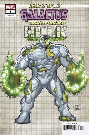 What If...? Galactus Transformed Hulk 1 Comic 1:10 Ron Lim Design Incentive Marvel Comics 2025
